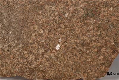 Kleinkörniger Rapakiwi-Granit von Nordingrå