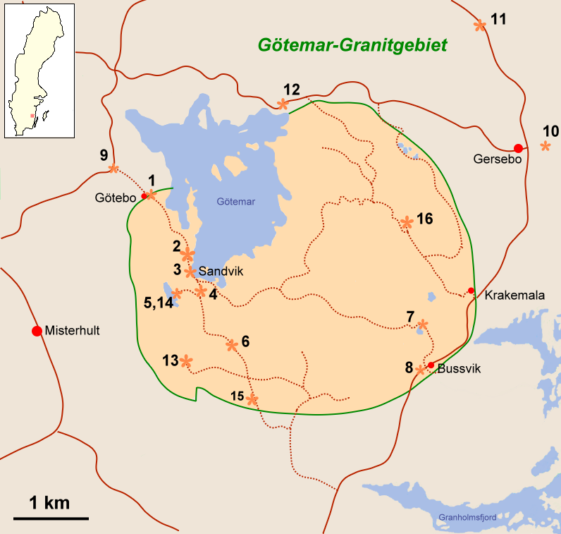 Kartenausschnitt Götemar