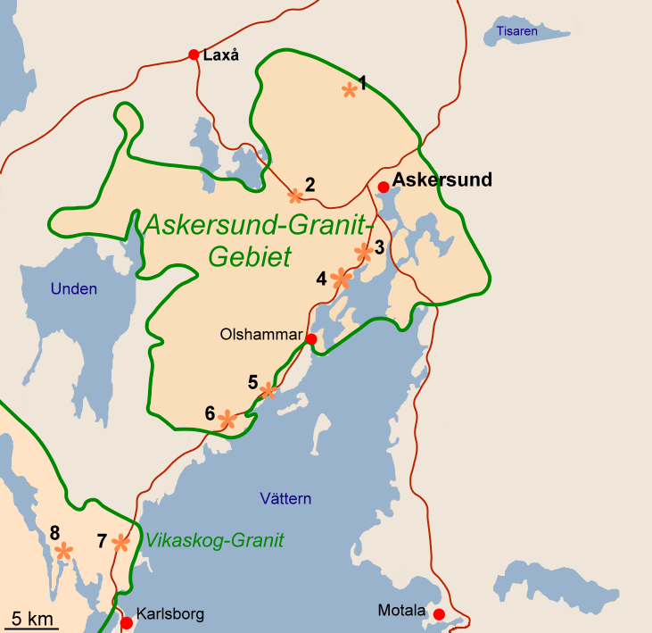 Kartenausschnitt Askersund